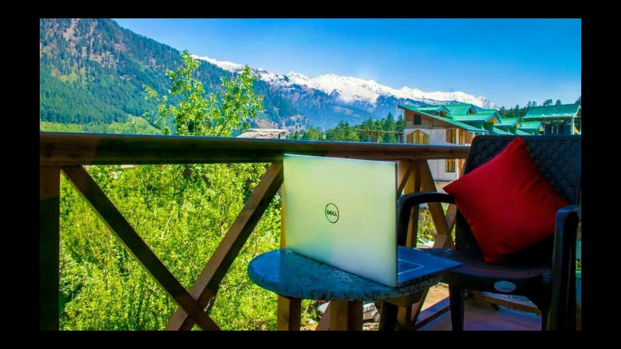 Hotel Apple Villa Manāli Exteriér fotografie