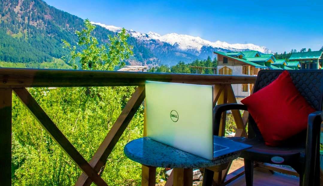 Hotel Apple Villa Manāli Exteriér fotografie